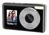 Rollei Compactline Pocket digitalkamera – sort – detalje eller anvendelse 2