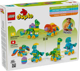 LEGO 10451 DUPLO Town Dinosaurs on Wheels 3-in-1 Set, Construction Toy LEGO