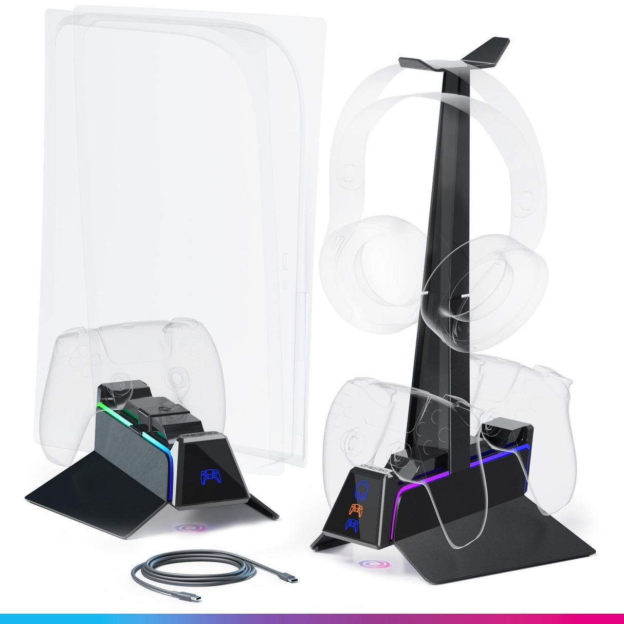 ONIVERSE PS5 FAST CHARGING STATION - BLACK ONIVERSE