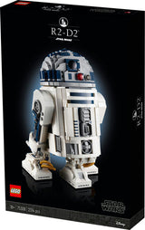 LEGO 75308 Star Wars R2-D2 Buildable Lightsaber Figure Construction Toy (Adult Set) Lego