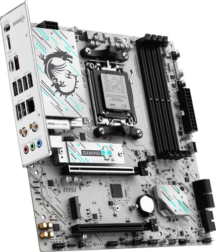 MSI B840M GAMING PLUS WIFI6E bundkort - AM5, micro-ATX - visning 4