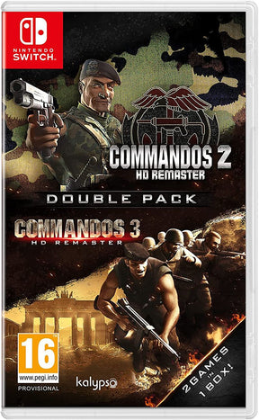 Commandos 2 & 3 HD Remaster Double Pack – emballage