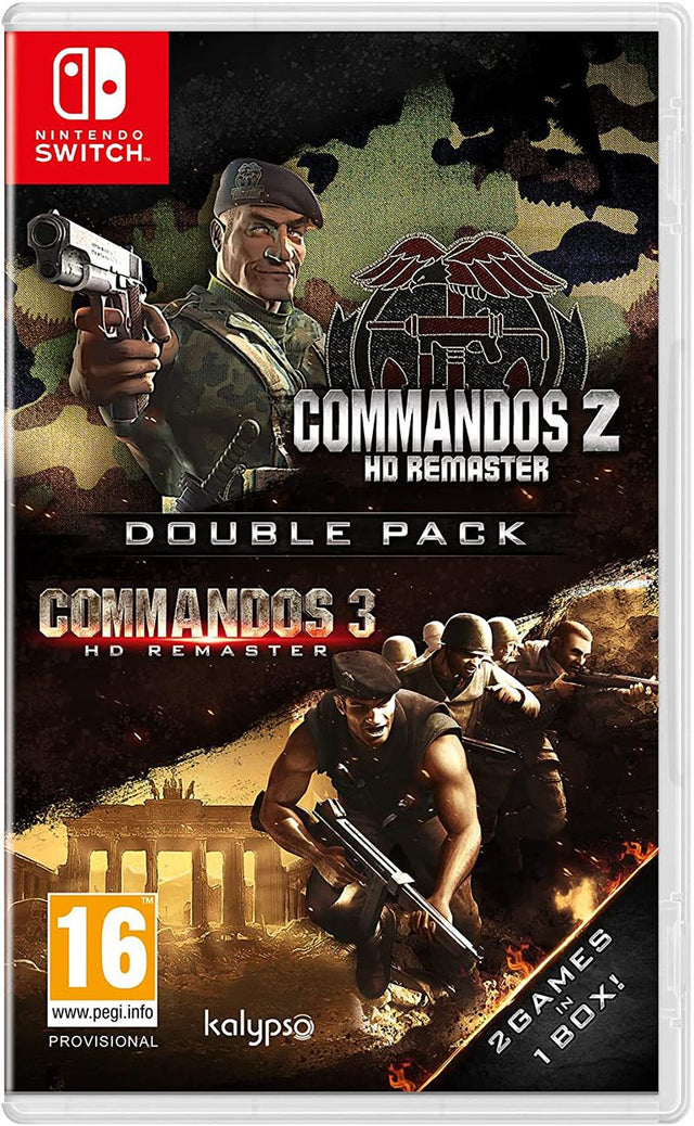 Commandos 2 & 3 HD Remaster Double Pack – emballage