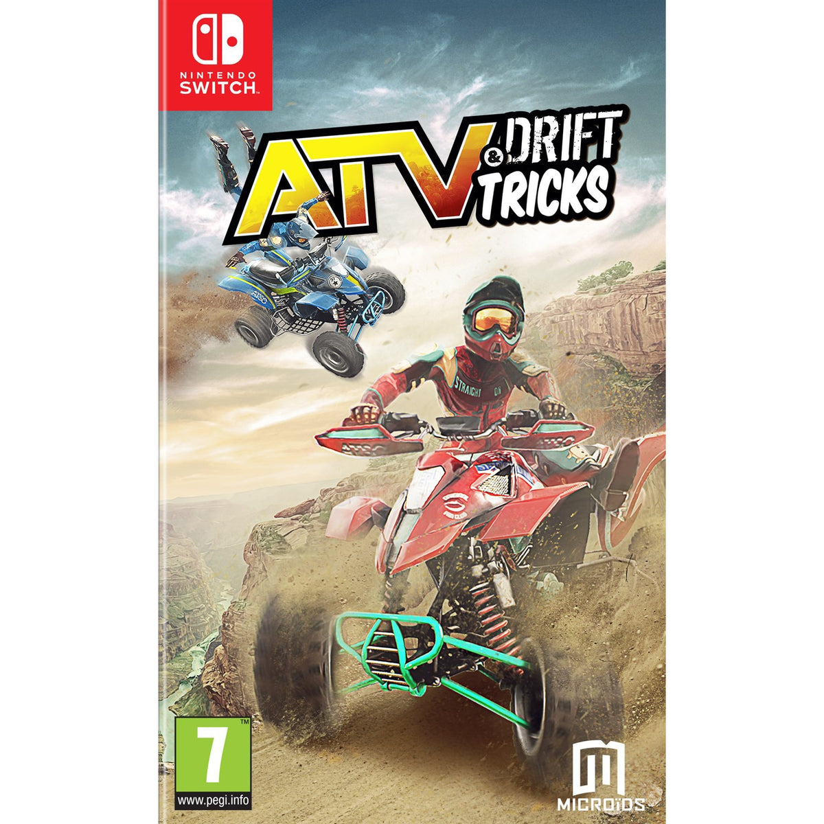 ATV Drift & Tricks – Code in a Box – Nintendo Switch – forside