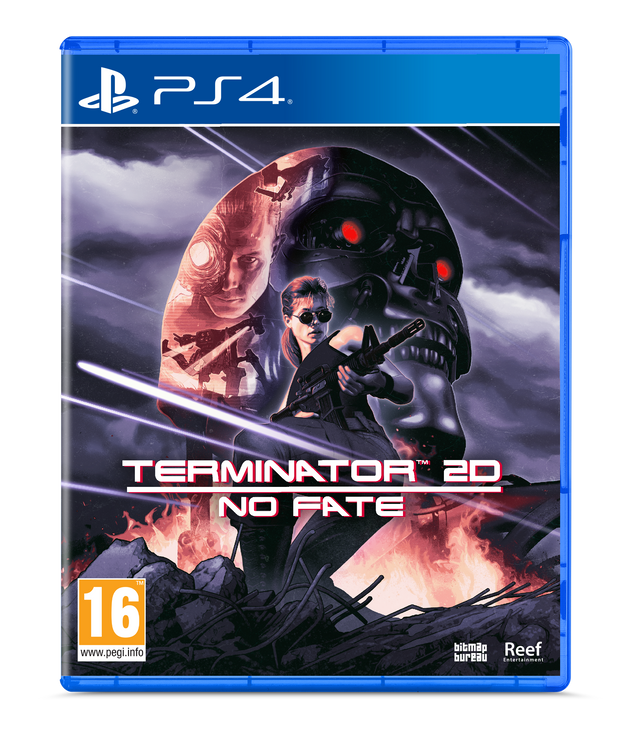 Terminator 2D: NO FATE – PlayStation 4 – spilomslag