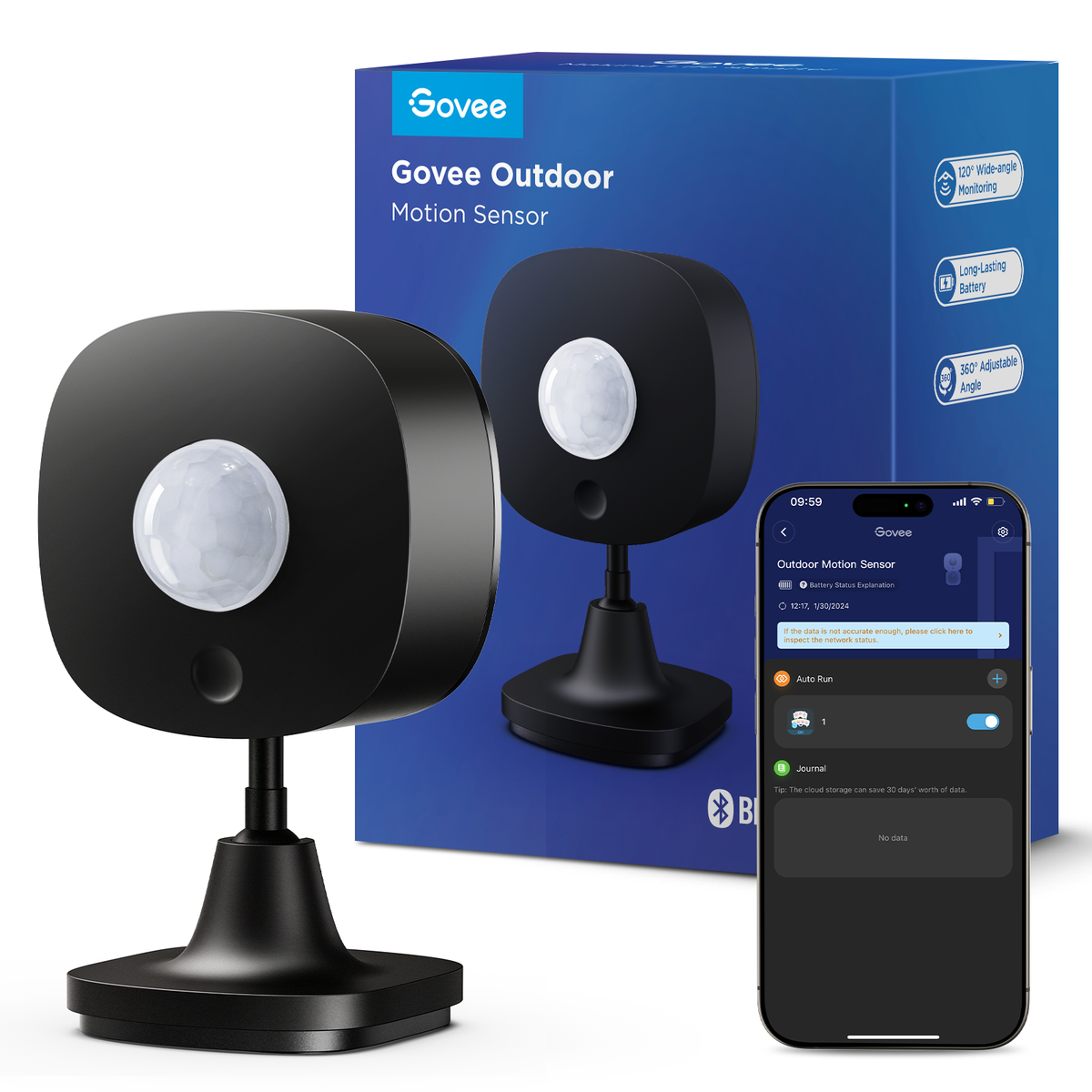 Govee Outdoor Motion Sensor – bevægelsessensor til lys | Geekd