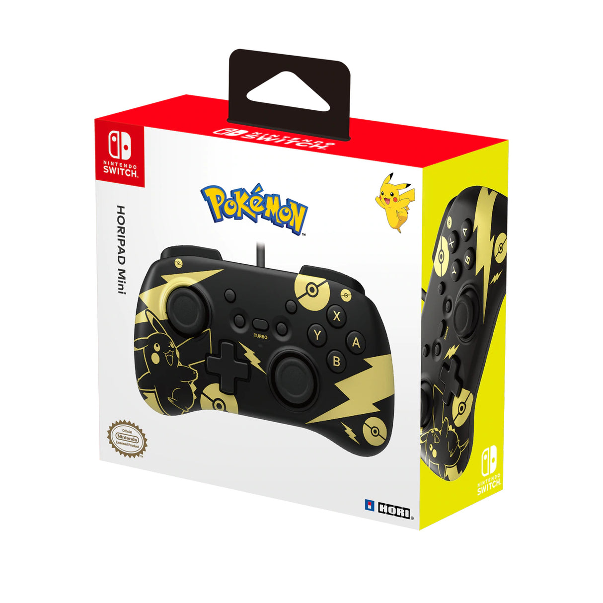 HORI HORIPAD Mini - Black & Gold Pikachu Edition HORI