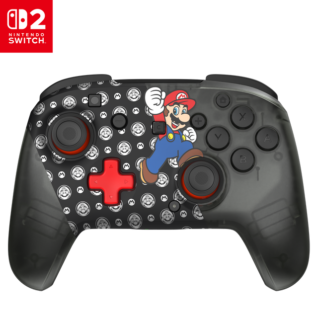 Turtle Beach Rematch Wireless – Super Mario Jump – Switch – sort controller med Super Mario Jump-motiv