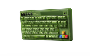 8Bitdo - Mechanical Keyboard Xbox Edition ISO (QWERTZ) - Green
