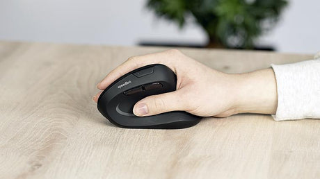 Speedlink - PIAVO PRO Illuminated Rechargeable Vertical Ergonomic Mouse - wireless, rubber-black Speedlink