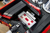 LEGO DC 76328 – Batman: Batmobil fra 1960'ernes tv-serie – bat-computeren i bilens bagagerum