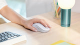 Logitech - M650 Signature - Large Wireless Mouse - White ( Left Handed ) Logitech