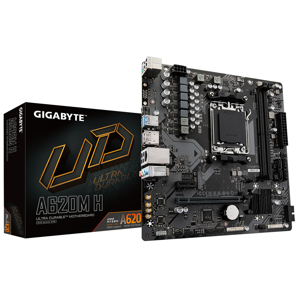 GIGABYTE A620M H - Socket AM5 - motherboard GigaByte