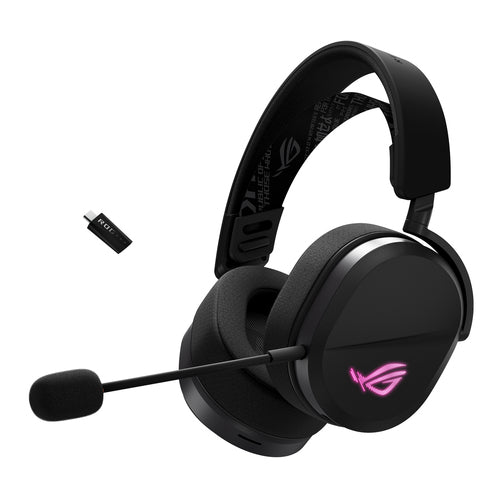 ASUS ROG Pelta – sort gamingheadset med 50 mm-drivere og mikrofon