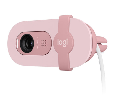 Logitech - Brio 100 Full HD Webcam - Rose