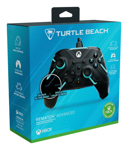 Turtle Beach Rematch Advanced Titan Steel – Xbox/PC – Emballage fra siden