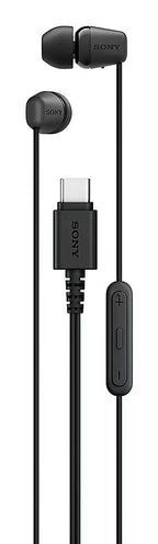 Sony IER-EX15C – øretelefoner med USB-C – sort – produktbillede