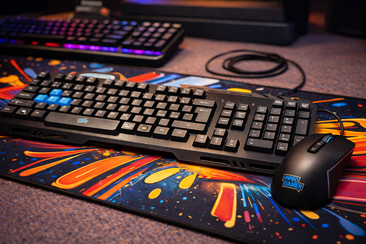 ComKean-paket Tangentbord + Mus – Pro Gamer