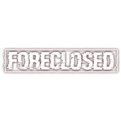 Foreclosed – PlayStation 4 – spillets illustration og logo