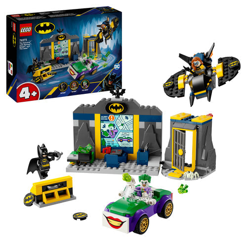 LEGO 76272 DC Super Heroes Batcave with Batman, Batgirl and Joker, construction toy Lego