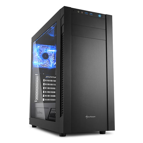 Sharkoon S25-W - USB 3.0 - ATX - microATX - Mini-ITX - with window Sharkoon