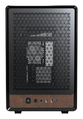 Montech Heritage Black, mATX, w/o Fans Telon Technology Co Ltd (Montech)