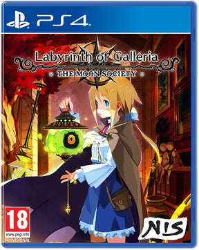 Labyrinth of Galleria: The Moon Society – PlayStation 4 – spilomslag