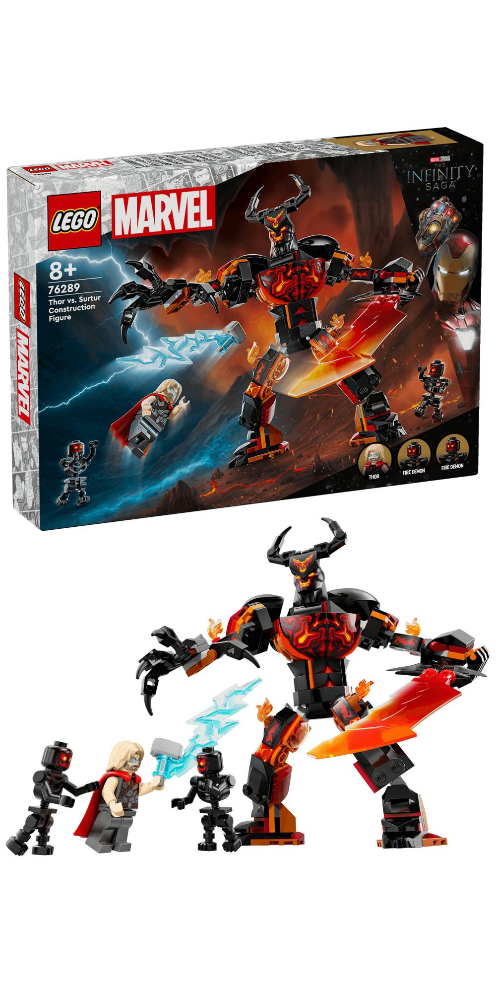 LEGO - Super Heroes - Thor vs. Surtur Construction Figure (76289.) LEGO