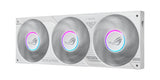 ASUS ROG STRIX SLC IV 360 ARGB LCD WHT – set forfra (vinkel 4)