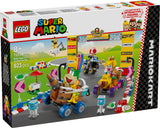 LEGO 72036 Super Mario - Mario Kart: Baby Peach & Grand Pix Set, Construction Toy LEGO