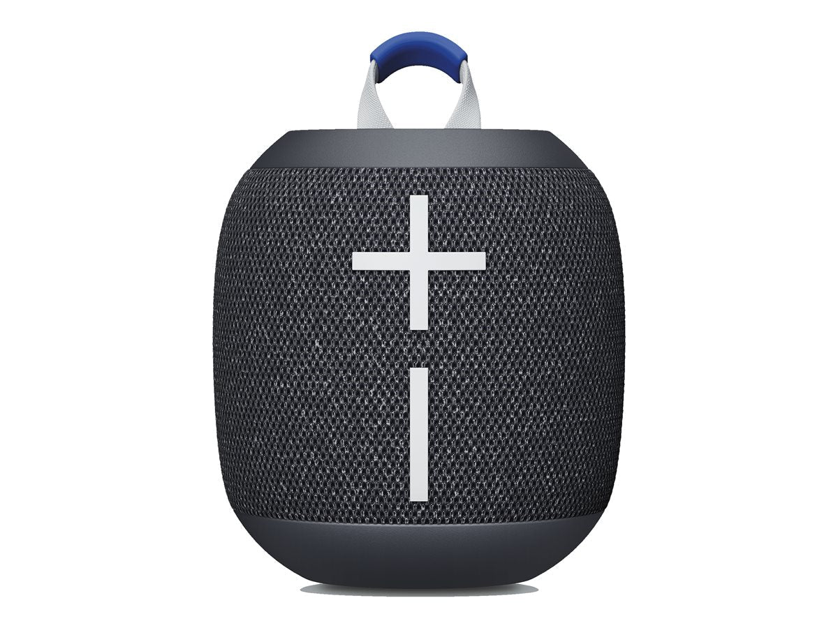 Ultimate Ears WONDERBOOM 4 – Active – Bluetooth-højttaler – sort Bluetooth-højttaler forfra