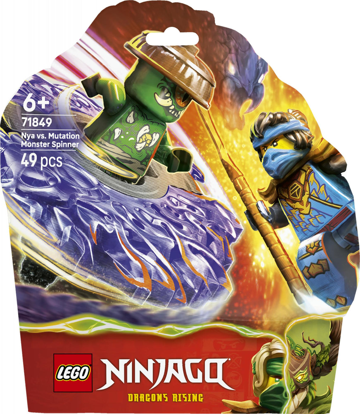 LEGO - Ninjago - Nya vs. Mutation Monster Spinner (71849) LEGO