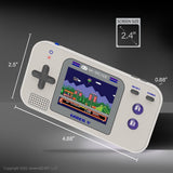 dreamGear My Arcade Gamer V Classic (220 in 1) Gray & Purple dreamGEAR