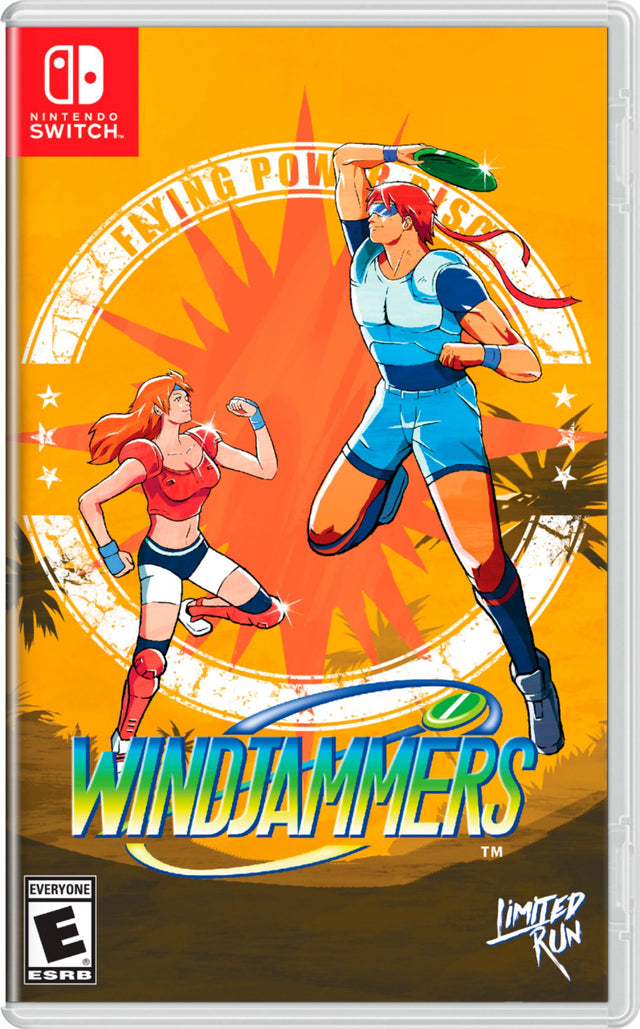 Windjammers (Limited Run #022) (Import) – omslag til Nintendo Switch