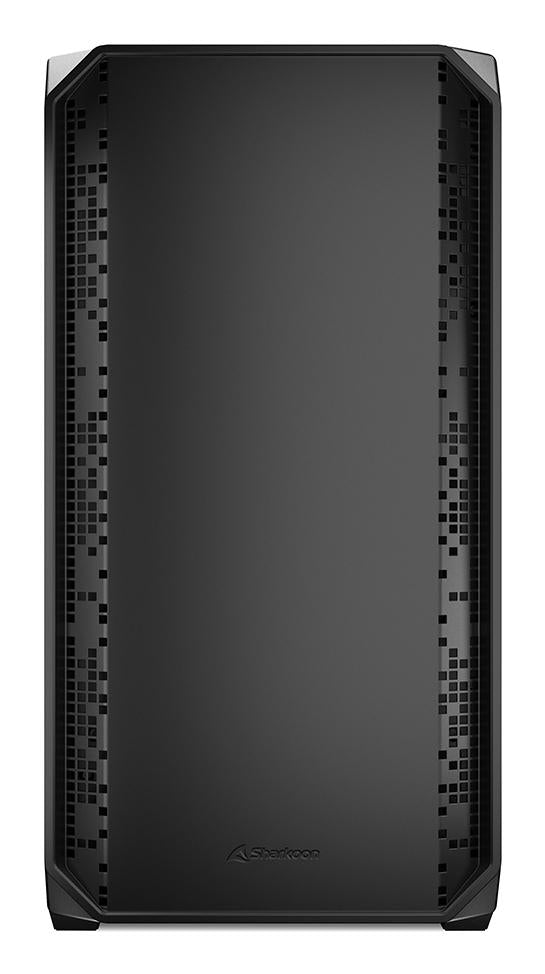 Sharkoon MK2 Black Mesh Front 2x 120mm Fans USB-C BTF Micro-ATX Gaming PC Case Sharkoon