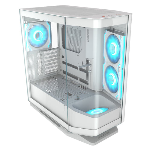 COUGAR FV270 ARGB, hvid kabinet – produktvisning