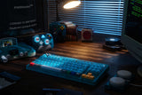 8BitDo Retro 87 Mechanical Keyboard Clear Blue – Tastatur i opsætning, øvrigt udstyr medfølger ikke