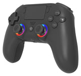Subsonic – sort trådløs LED-controller til PS4 og PC – set fra siden