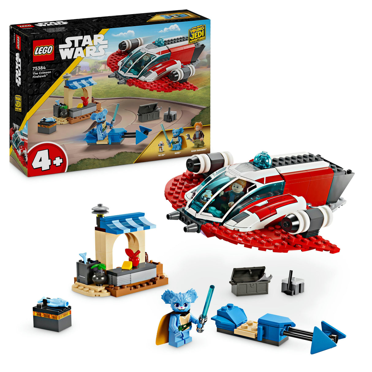 LEGO 75384 Star Wars The Crimson Firehawk, construction toy LEGO