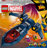 LEGO 76281 Marvel Super Heroes X-Men's X-Jet, construction toy LEGO