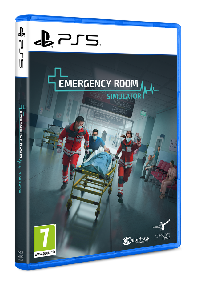 Emergency Room Simulator – PlayStation 5 – spilomslag
