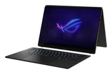 ASUS ROG Zephyrus Duo GX651AR-SR042W – set skråt forfra (vinkel 2); tastaturlayout illustrativt