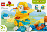 LEGO 10448 DUPLO Town Animals on Wheels 3-in-1 Set, Construction Toy LEGO