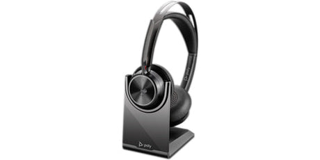 Poly Voyager Focus 2 Trådløst Kontorheadset - Sort HP