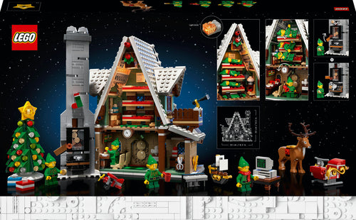 LEGO Icons 10275 – Nisse-klubhus – æskens bagside