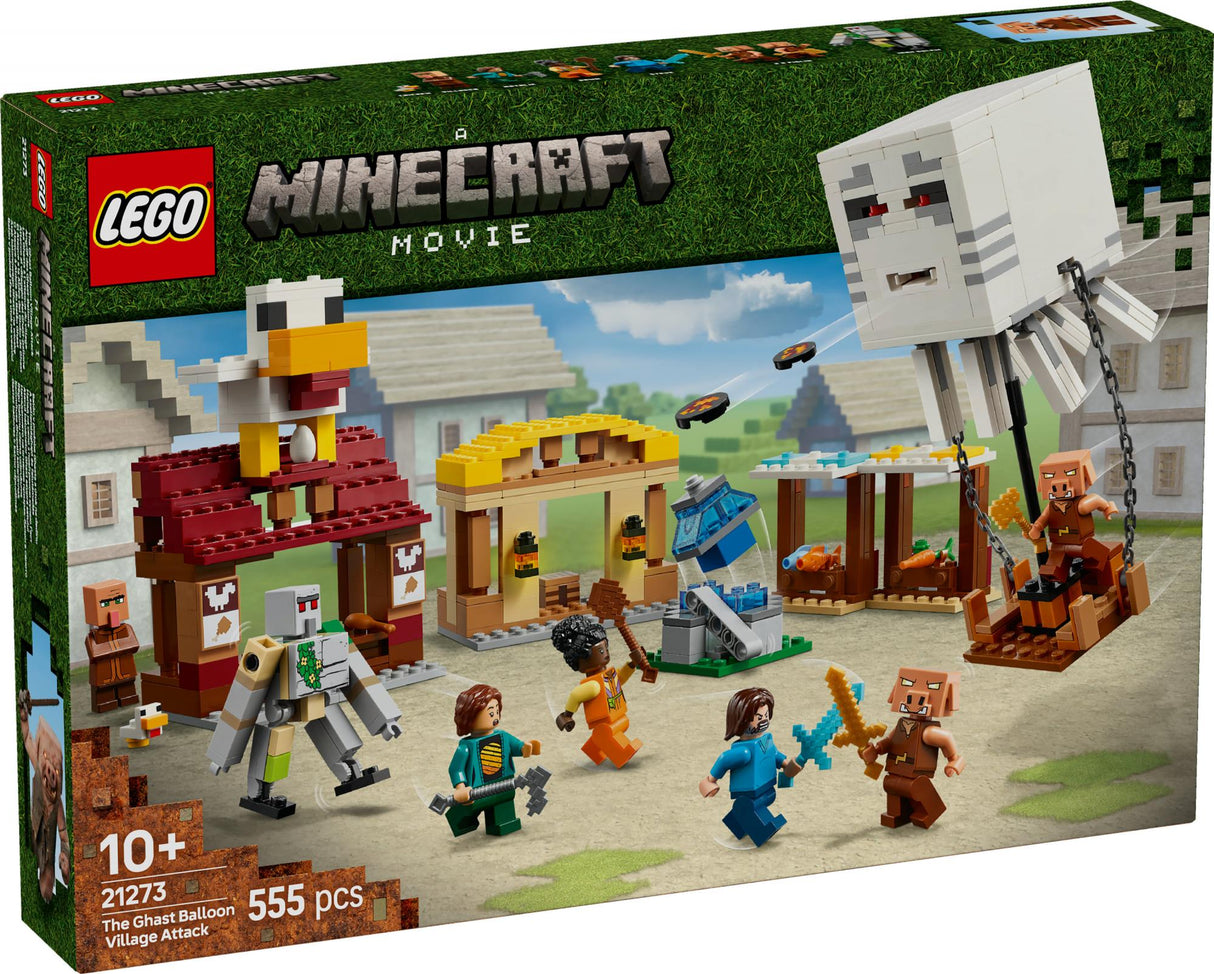 LEGO - Minecraft - The Ghast Balloon Village Attack (21273) LEGO