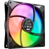 be quiet! Light Wings LX 140mm PWM high-speed triple pack, case fan (black, pack of 3) Be quiet