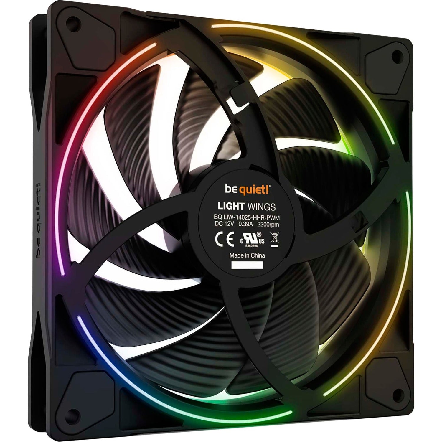 be quiet! Light Wings PWM HS 140x140x25 - BL075 Be quiet