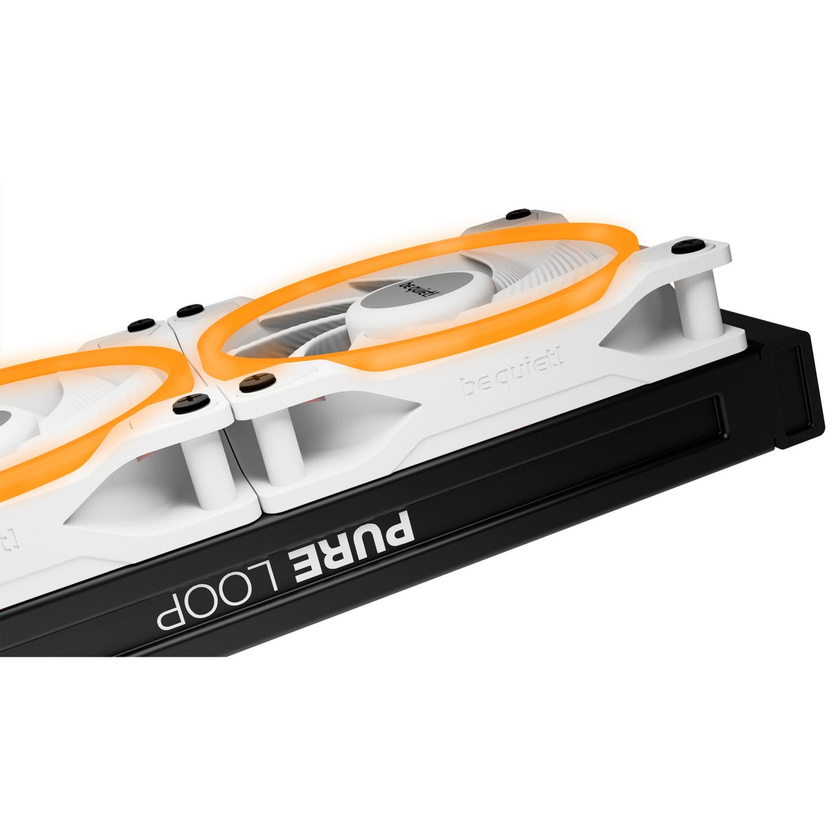 be quiet! Light Wings White 120mm PWM high-speed triple pack, case fan (white, pack of 3, incl. ARGB hub) Be quiet