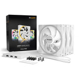 be quiet! Light Wings White 140mm PWM Triple Pack, case fan (white, pack of 3, incl. ARGB hub) Be quiet